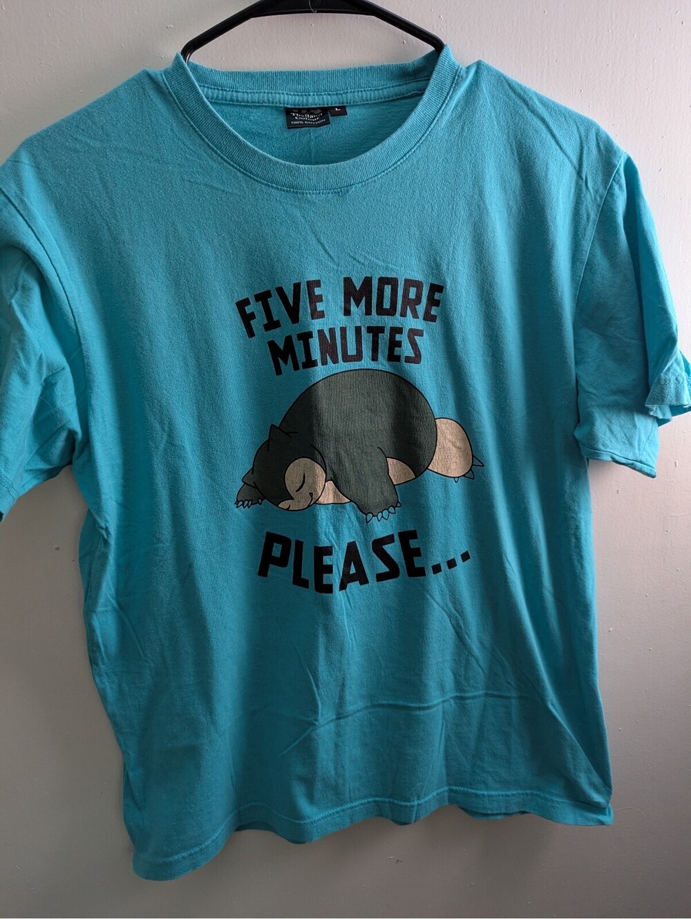 Pokémon Snorlax Five More Minutes Graphic T-Shirt